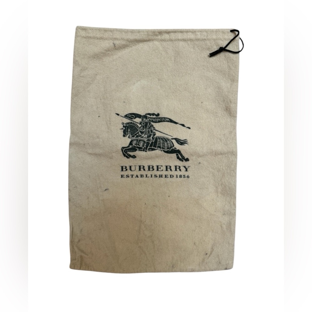 Burberry "Established 1856" logo dust bag